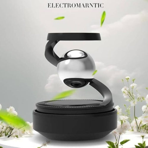 Star Solar Powered Levitating Ball Air Freshener For Car Dashboard, Aesthetic Car Decor | Best Quality ( Random Color )