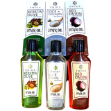 Pack Of 3 – Emira Keratin Olive With Argan Hair Oil | Red Onion With Black Seed Hair Oil | Rice + Collagen With Minerals Hair Oil – 120ml