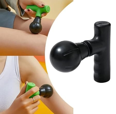 Blueide Mini Rechargeable Fascial Gun Deep Muscle Massager (random Color)