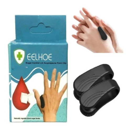 Sugar Control Li4 Acupressure Point Clip Wearable – Headache Relief, Supporting Acupressure Relaxation, Stress Relief, Tension Relief And Hand Clip Migraine Pressure Point Clip